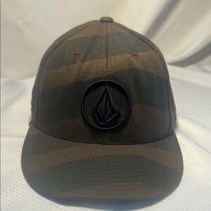 Rare Sample Volcom Brown Fitted Cap